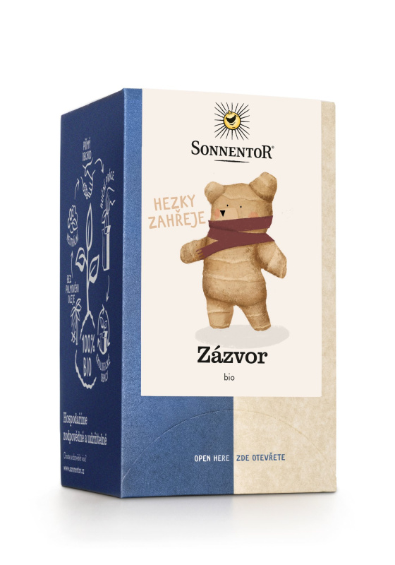 Sonnentor Zázvor bio 23,4g porc. dvoukomorový