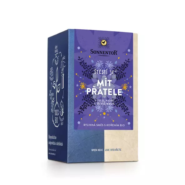 Sonnentor Štěstí je® mít přátele bio 27 g porc. dvoukomorový