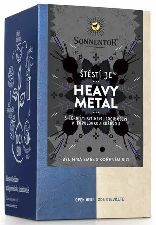 Sonnentor Štěstí je® Heavy Metal bio 27 g porc. dvoukomorový