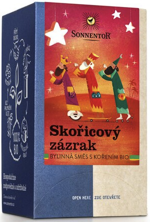 Sonnentor Skořicový zázrak bio 32,4g, porc. dvoukomorový