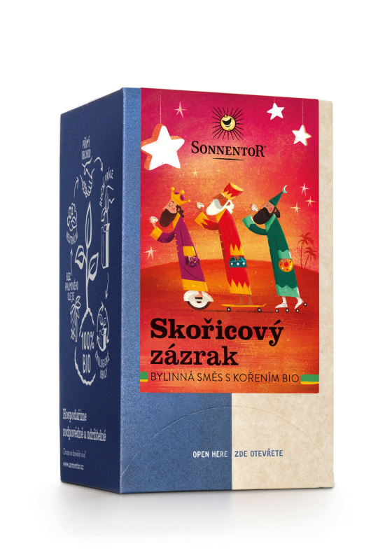 Sonnentor Skořicový zázrak bio 32,4g, porc. dvoukomorový