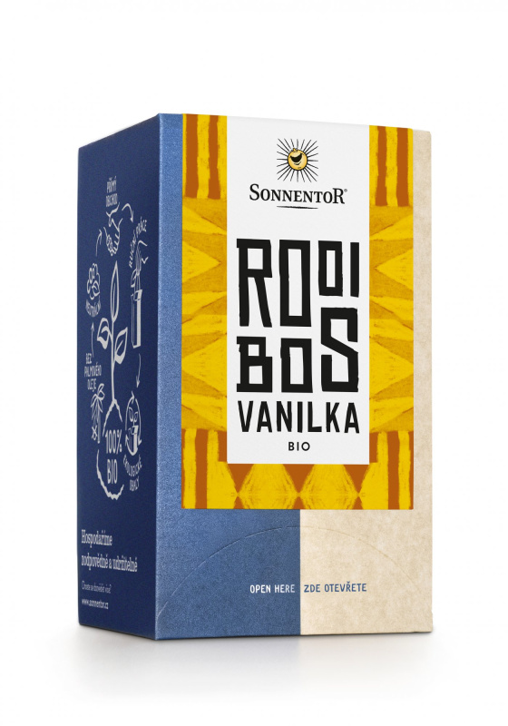 Sonnentor Rooibos Vanilka bio 21,6 g porc. dvoukomorový