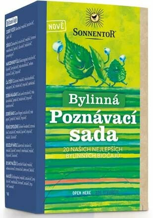 Sonnentor Bylinná poznávací sada bio 28,5g porc. dvoukomorový