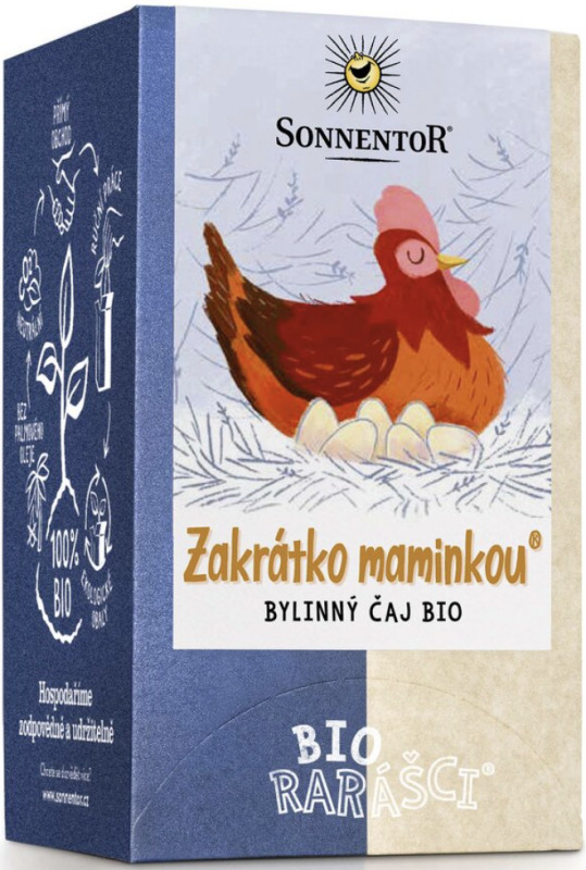 Sonnentor Zakrátko maminkou® Biorarášci bio 21,6g porc. dvoukomorový