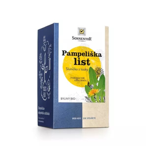 Sonnentor Pampeliška list bio 21,6 g, porc. dvoukomorový
