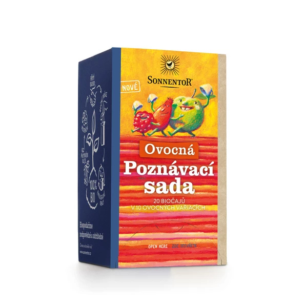 Sonnentor Ovocná variace čajů - poznávací sada BIO 47,6g
