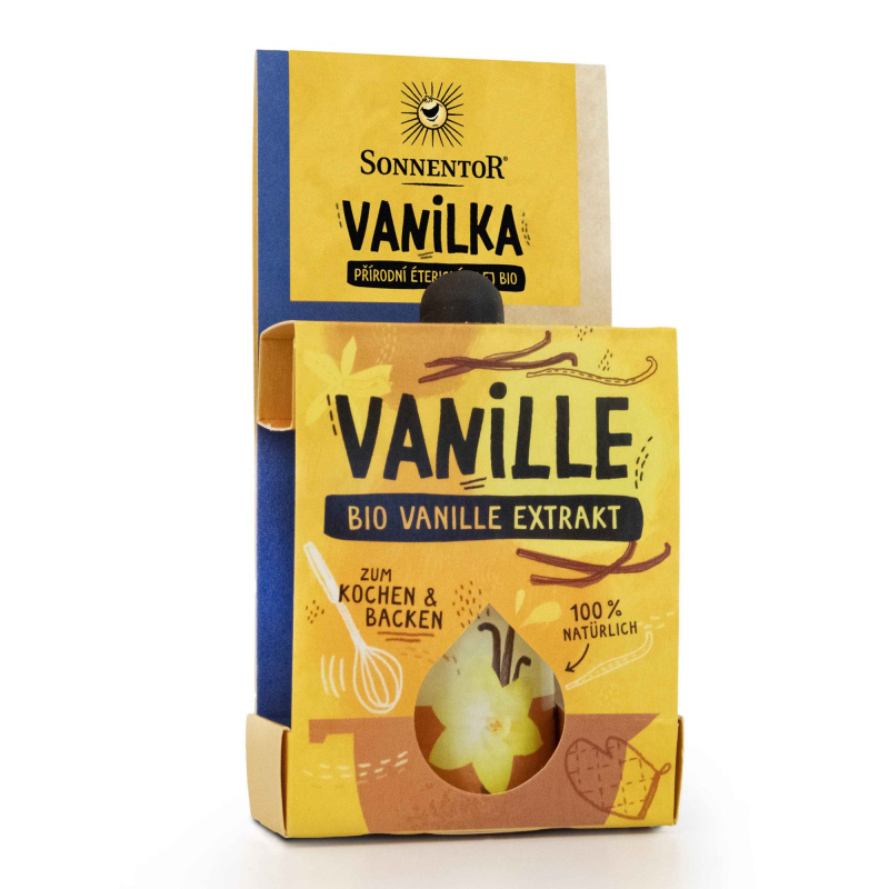 Sonnentor Vanilka extrakt bio, éterický olej 4,5 ml