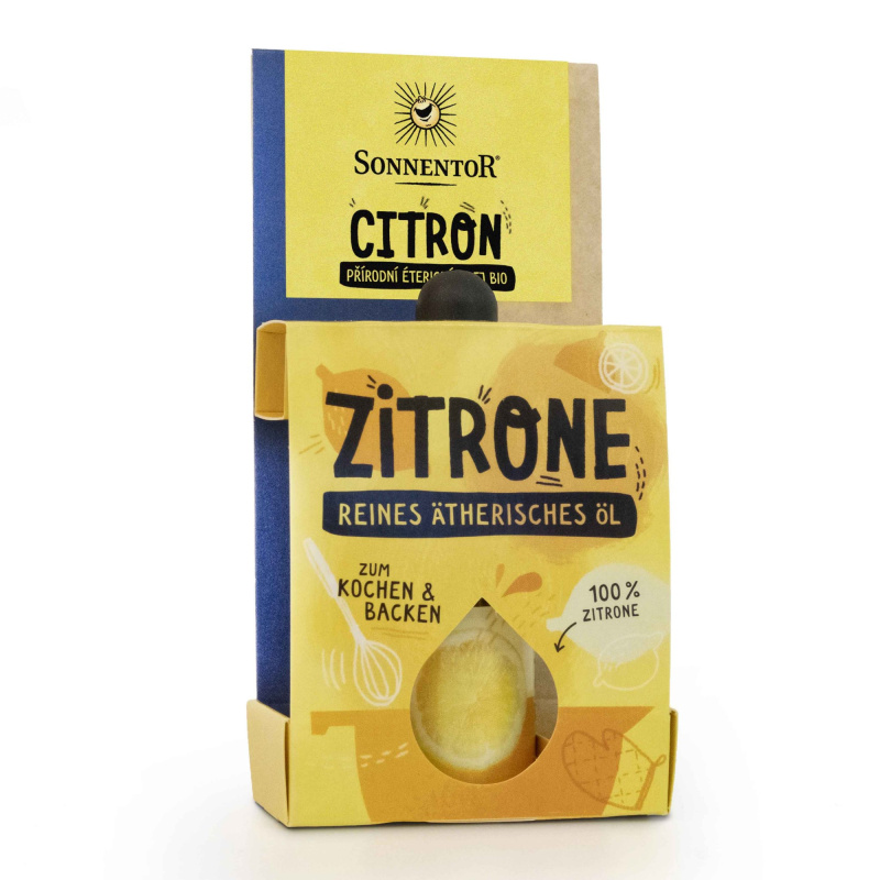 Sonnentor Citron bio, éterický olej 4,5 ml
