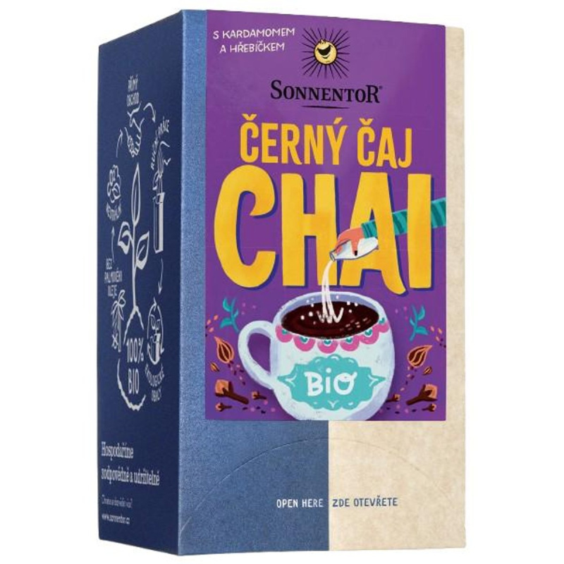 Sonnentor BIO Chai černý čaj