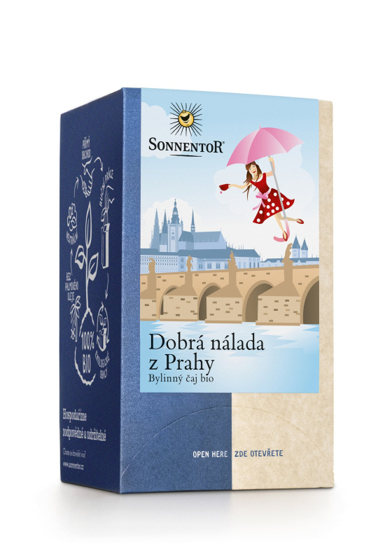 Sonnentor Dobrá nálada z Prahy bio 27g porc.dvoukomorový