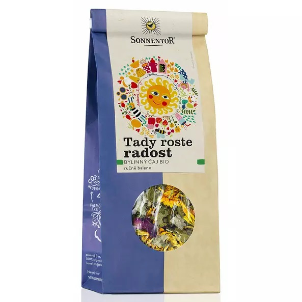 Sonnentor Tady roste radost sypaný čaj BIO 50g