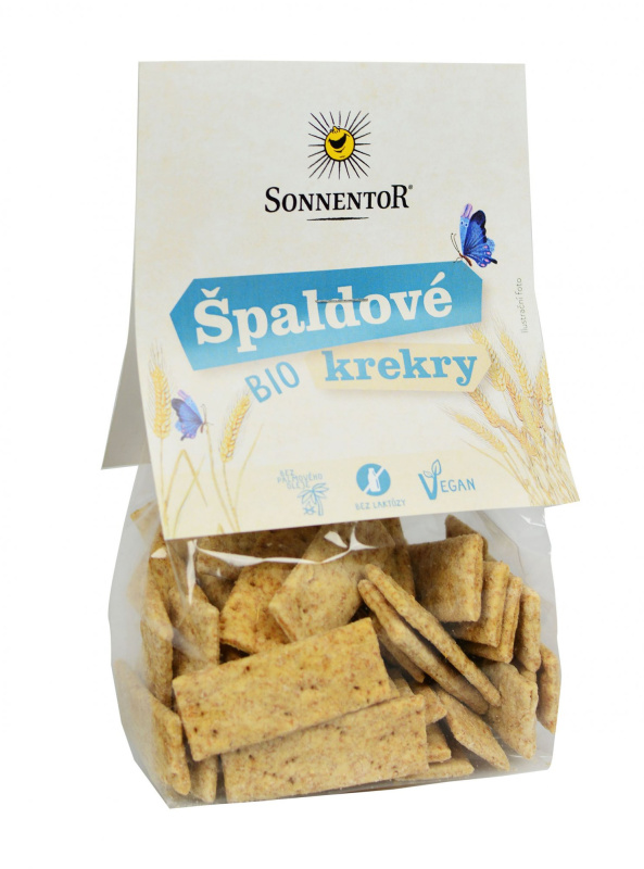Sonnentor Špaldové bio krekry 100g