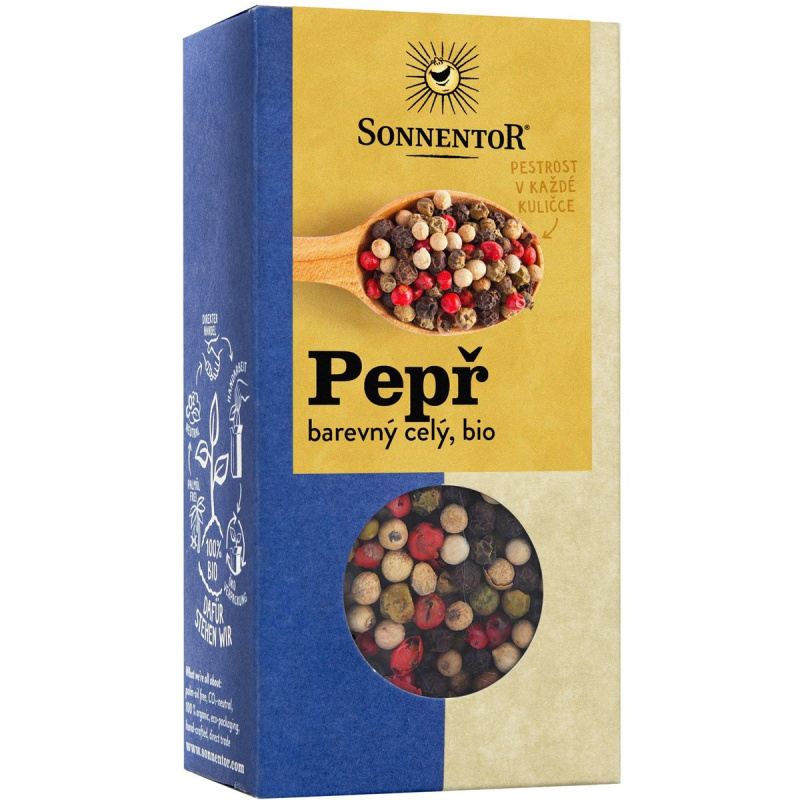 Sonnentor BIO Pepř barevný celý