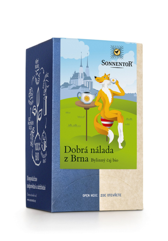 Sonnentor Dobrá nálada z Brna bio 27g porc.dvoukomorový