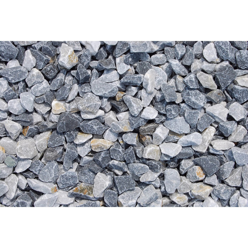 Mramorová drť dunajská modř 16-25 mm 25 kg PE pytel