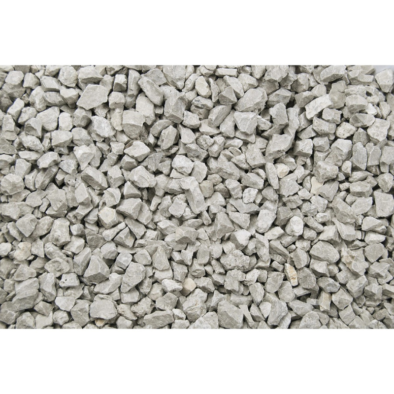 Mramorová drť stříbrnošedá 8-12 mm 25 kg PE pytel