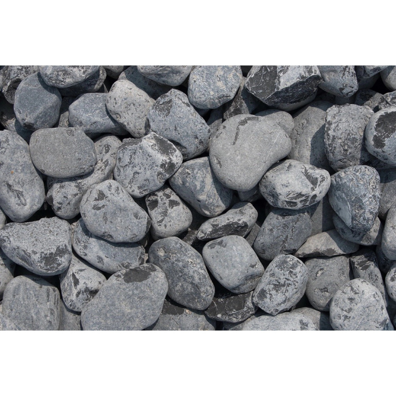 Mramorový oblázek - Ebenově černá