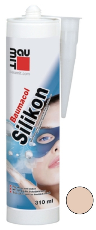 Tmel silikonový sanitární Baumit Baumacol Silikon bahama 310 ml