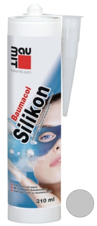 Tmel silikonový sanitární Baumit Baumacol Silikon manhathan 310 ml