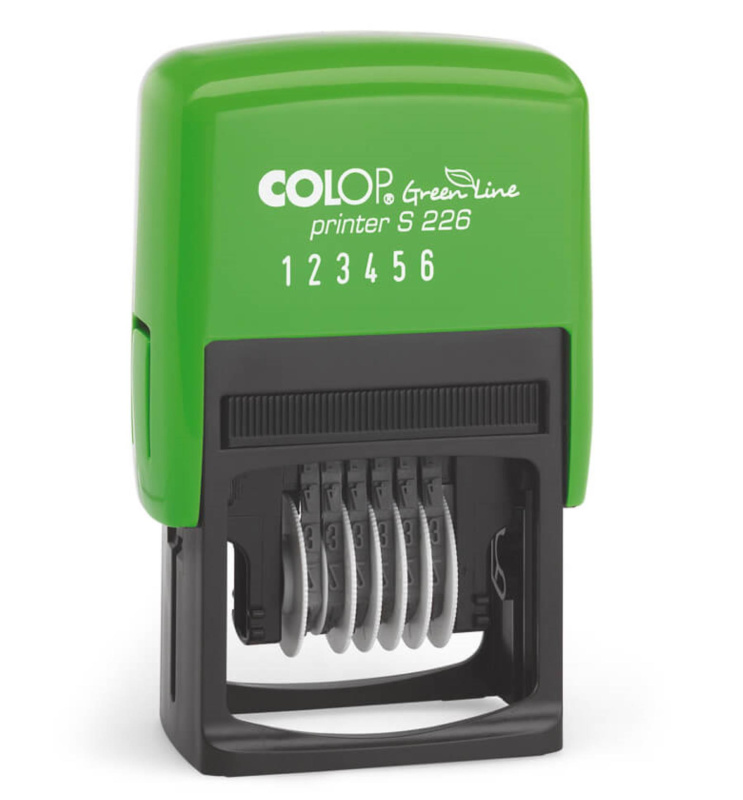Číslovačka Colop Printy S 226 Green Line