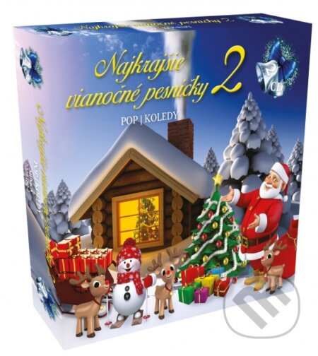 Najkrajšie vianočné pesničky 2 (2 CD box / Pop koledy)