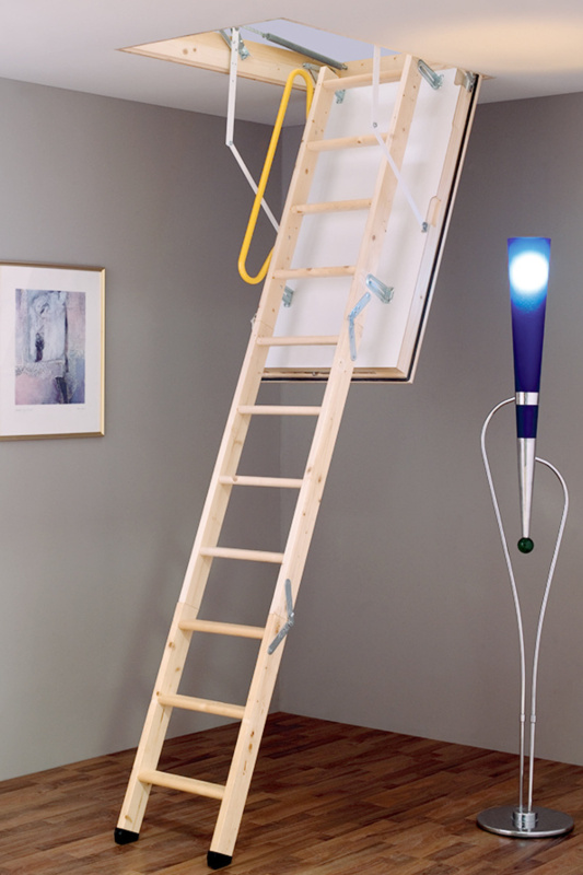 Půdní schody Minka Alpine Polar 60 Stavební otvor: 60x120 cm, Maximální výška: 280 cm