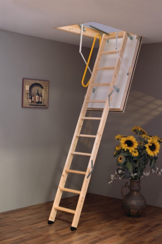 Půdní schody Minka Polar Extreme Stavební otvor: 60x120 cm, Maximální výška: 280 cm