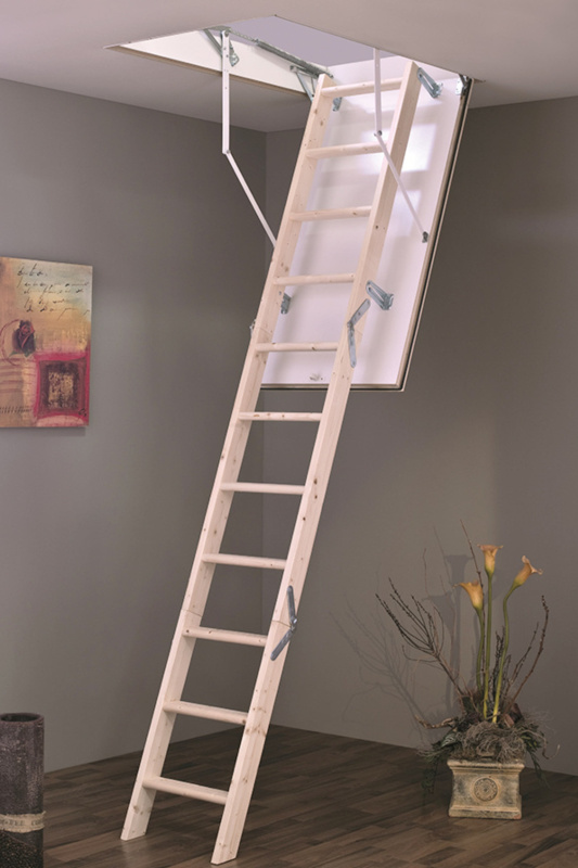 Půdní schody Minka Alpine MC Step Stavební otvor: 70x140 cm, Maximální výška: 280 cm
