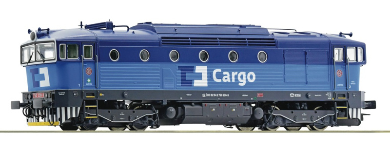 Roco Dieselová lokomotiva Rh 750, CD Cargo Brejlovec - 7310009
