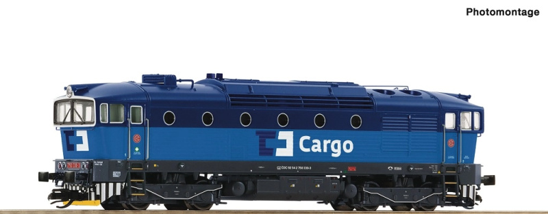Roco Dieselová lokomotiva 750 330-3 ČD Cargo, digitální - 7390006