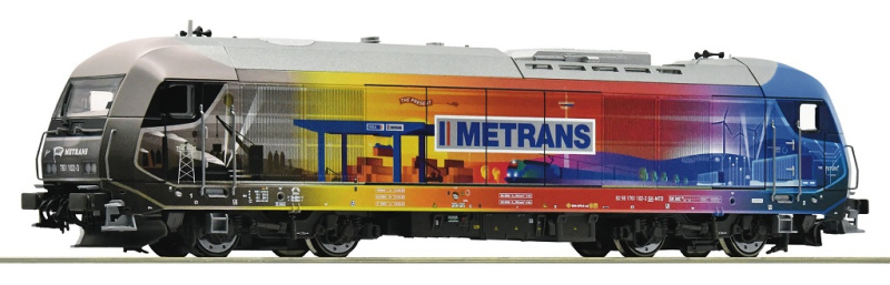 Roco Dieselová lokomotiva 761 102-3 Metrans – 7300049