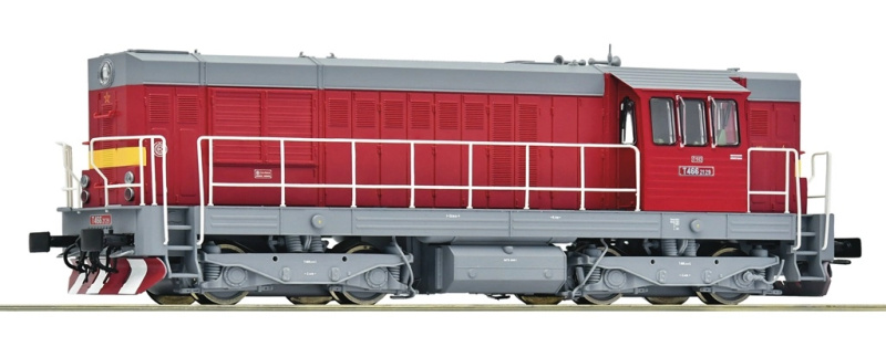 Roco Dieselová lokomotiva T 466.2129 ČSD Kocour - 7300062