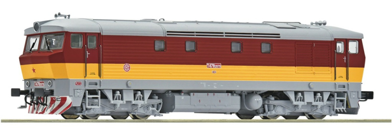 Roco Dieselová lokomotiva T 478 2079 ČSD Bardotka - 7300090
