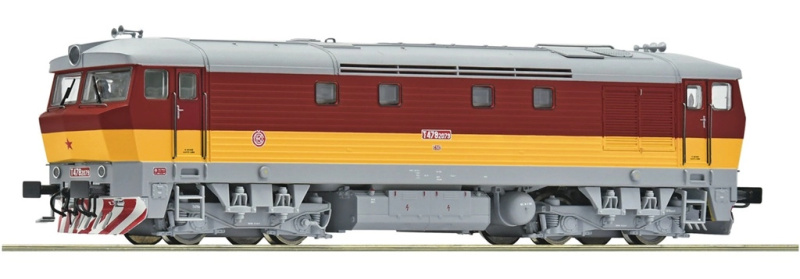 Roco Dieselová lokomotiva T 478 2079 ČSD Bardotka - 7300090