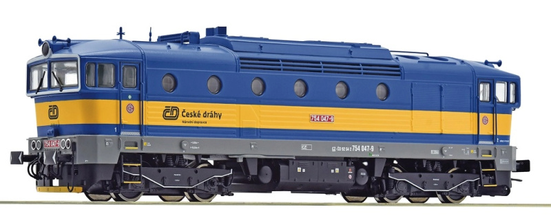 Roco Dieselová lokomotiva 754 047 ČD - 7300089