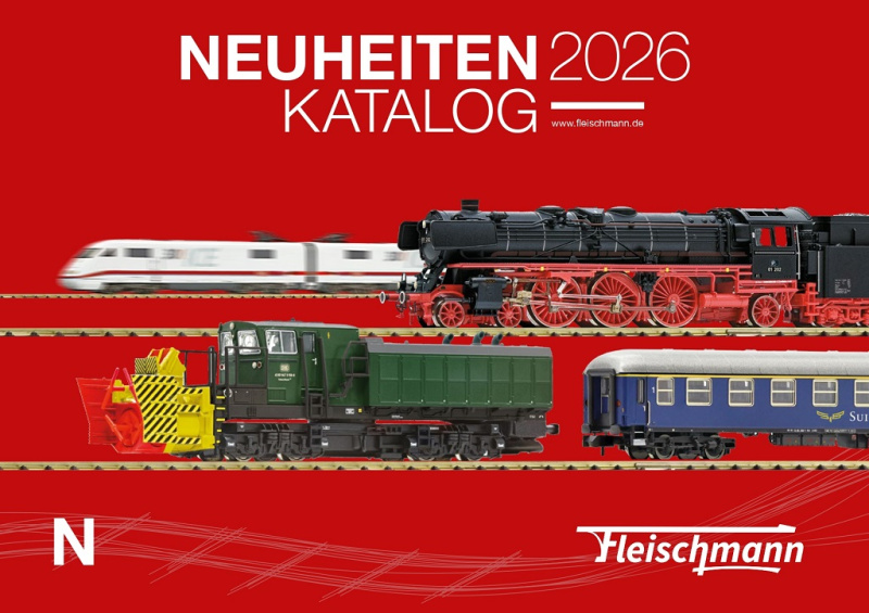 Fleischmann Katalog novinek 2026 v anglickém jazyce