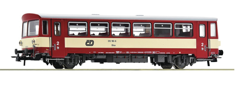 Roco Přípojný vůz pro motorové vozidlo Rh 810, ČD - 74242