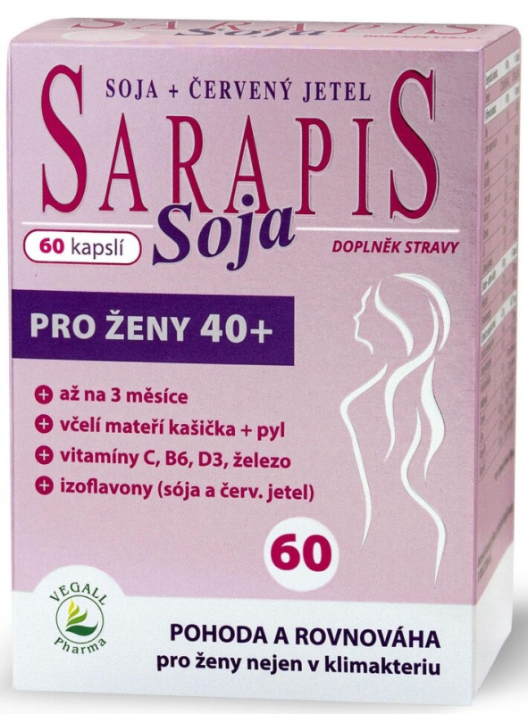 VEGALL Sarapis Soja, 60kapslí