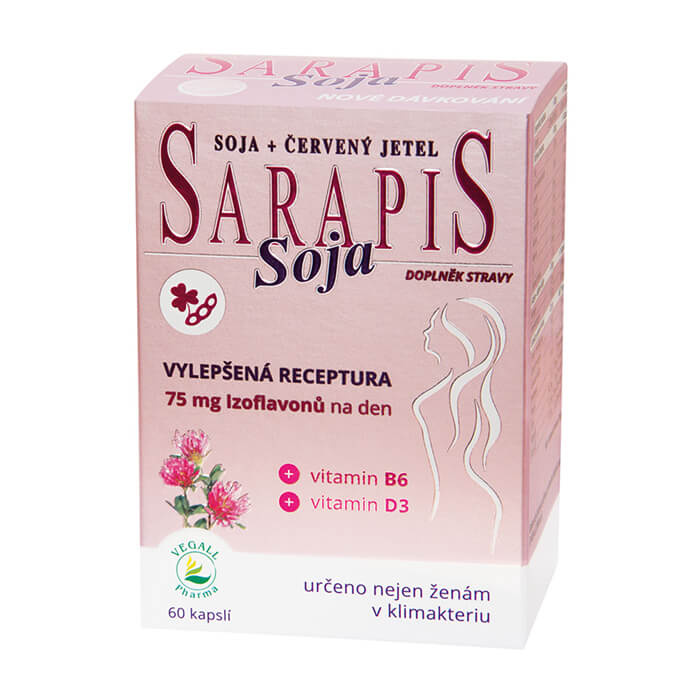 VEGALL Sarapis Soja, 60kapslí