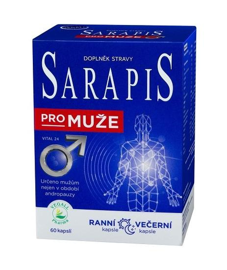 VEGALL Sarapis pro muže, 60kapslí