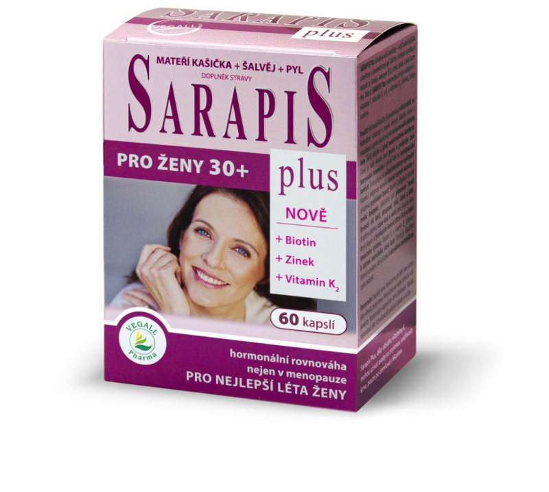 VEGALL Sarapis plus, 60kapslí