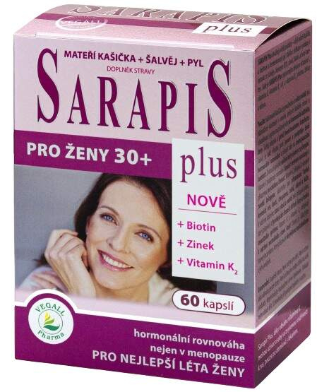 VEGALL Sarapis plus, 60kapslí