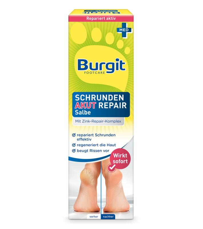 BURGIT Mast na popraskané paty 60 ml