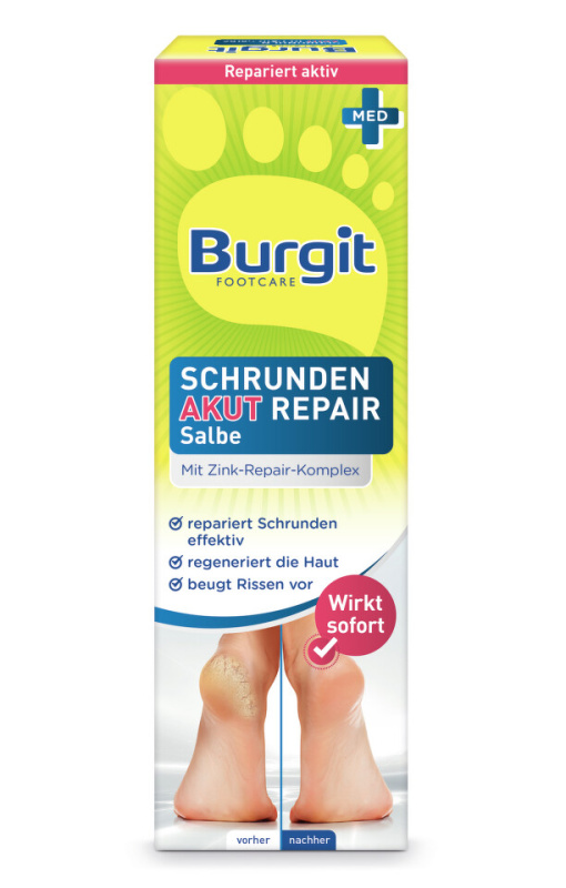 BURGIT Mast na popraskané paty 60 ml