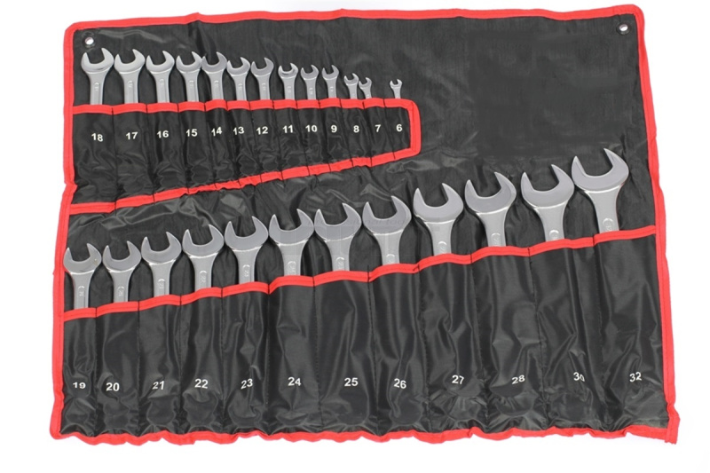 MAGG Očkoploché klíče, velikosti 6-32 mm, sada 25 ks v obalu