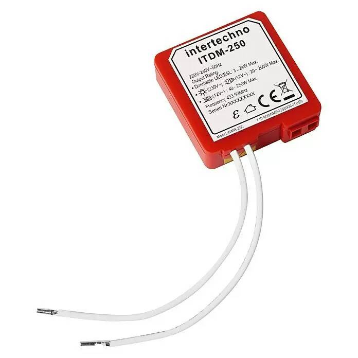 Bezdrátový stmívač Intertechno ITDM-250 / 230 V / 433,92 MHz Varianta: ivi1