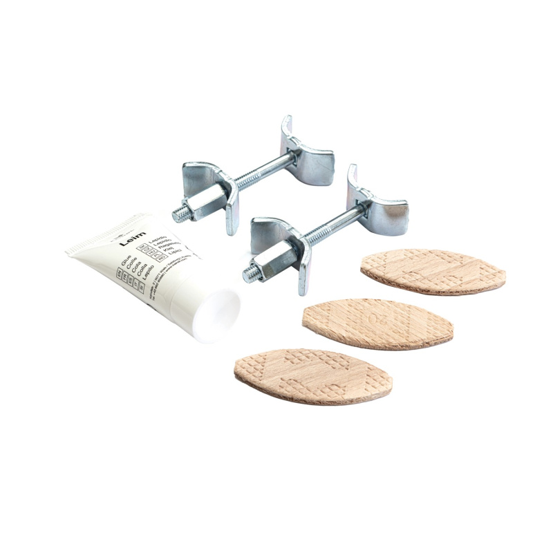 Kaindl Sada spojovacích prvků pro pracovní desky Kaindl vč. lepidla