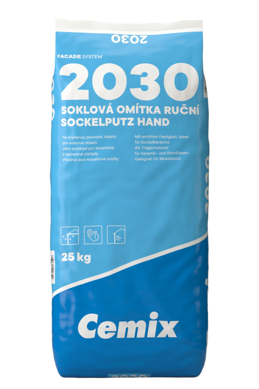 Omítka ruční soklová Cemix 2030 25 kg