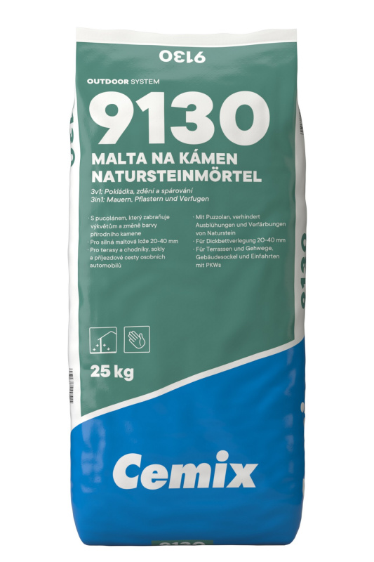 Malta na kámen Cemix 9130 25 kg
