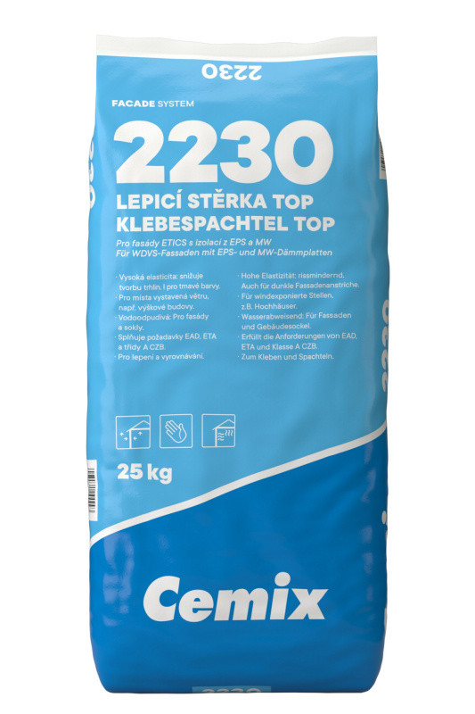 Hmota lepicí a stěrková Cemix 2230 TOP 25 kg